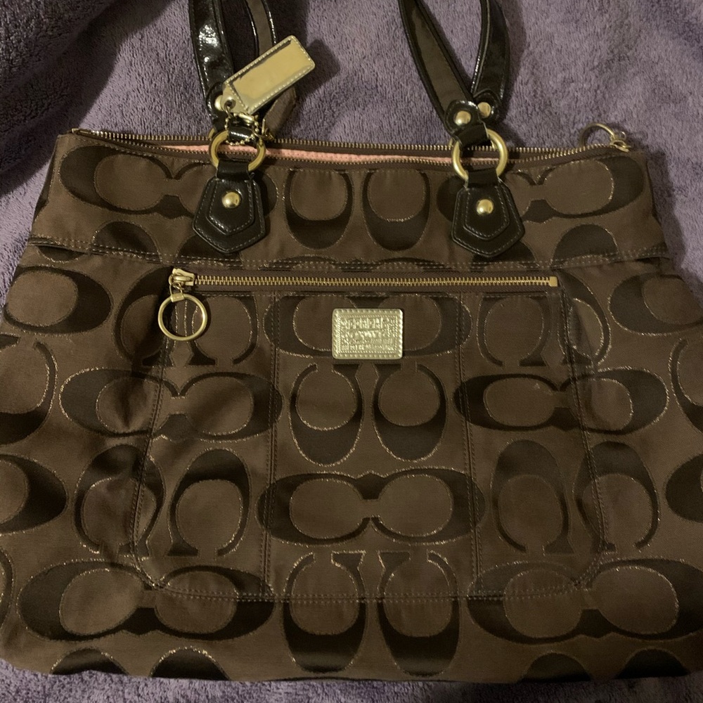 Coach purse- large